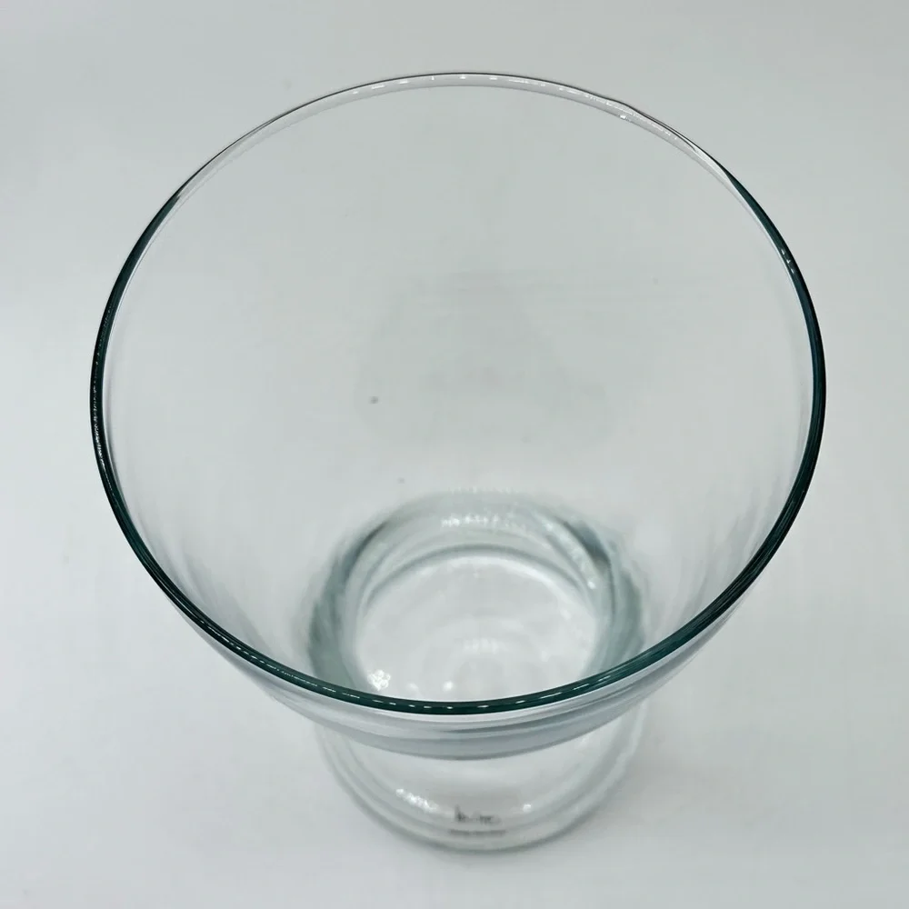 Set of 2 Clear Glass Vases from IKEA